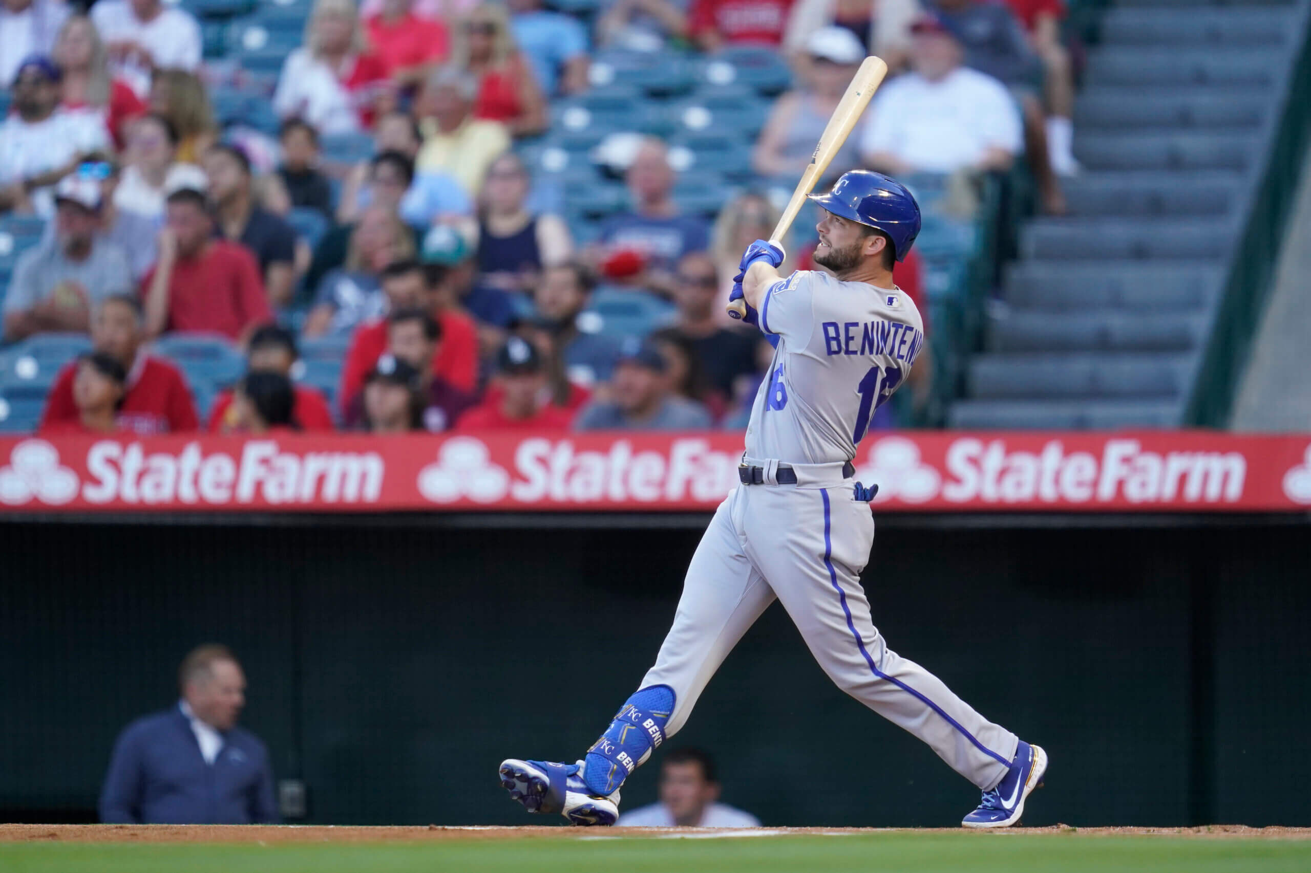 Former Royal Whit Merrifield returns for 1st time as visitor