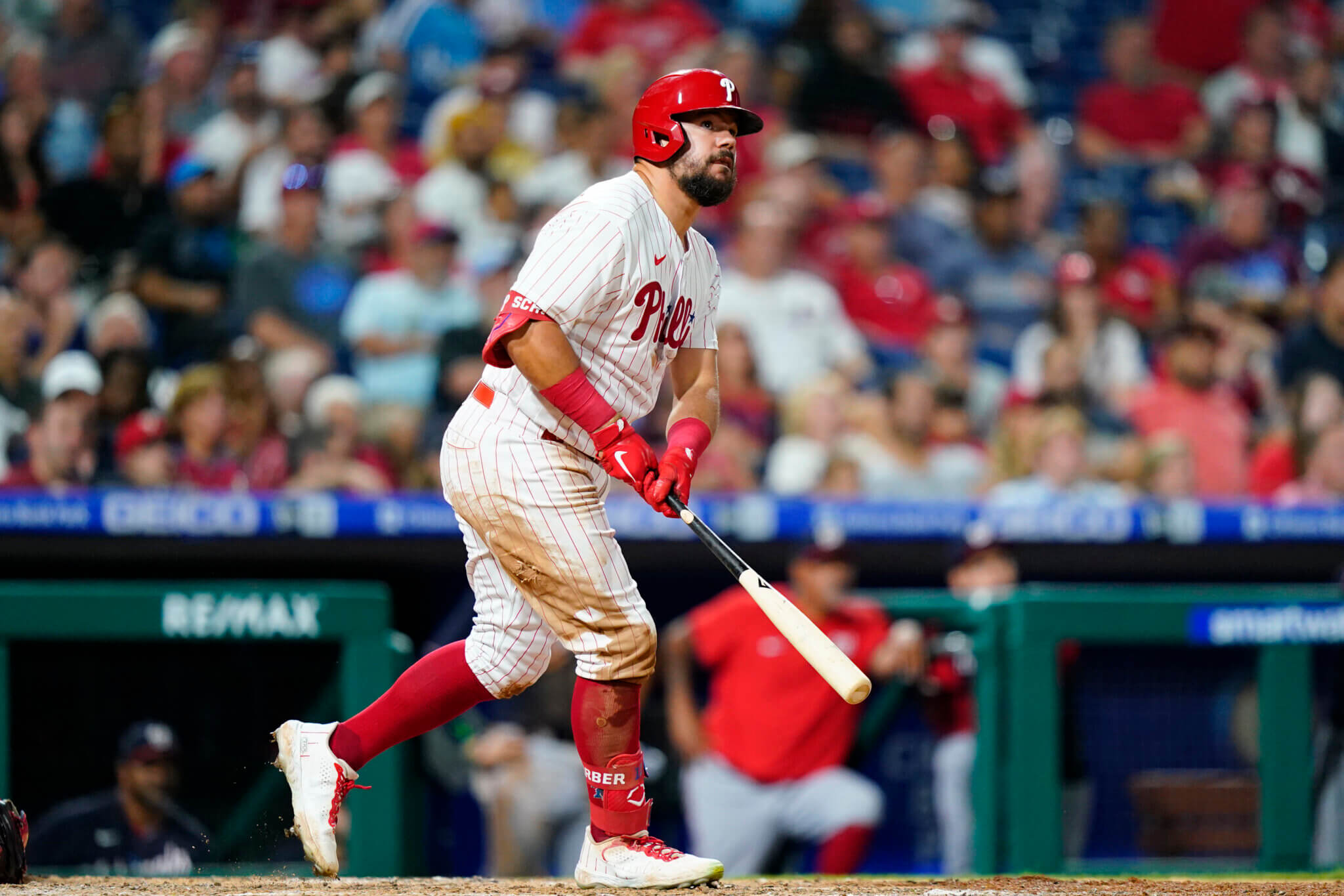 Phillies All-Star Kyle Schwarber is participating in the home run derby ...