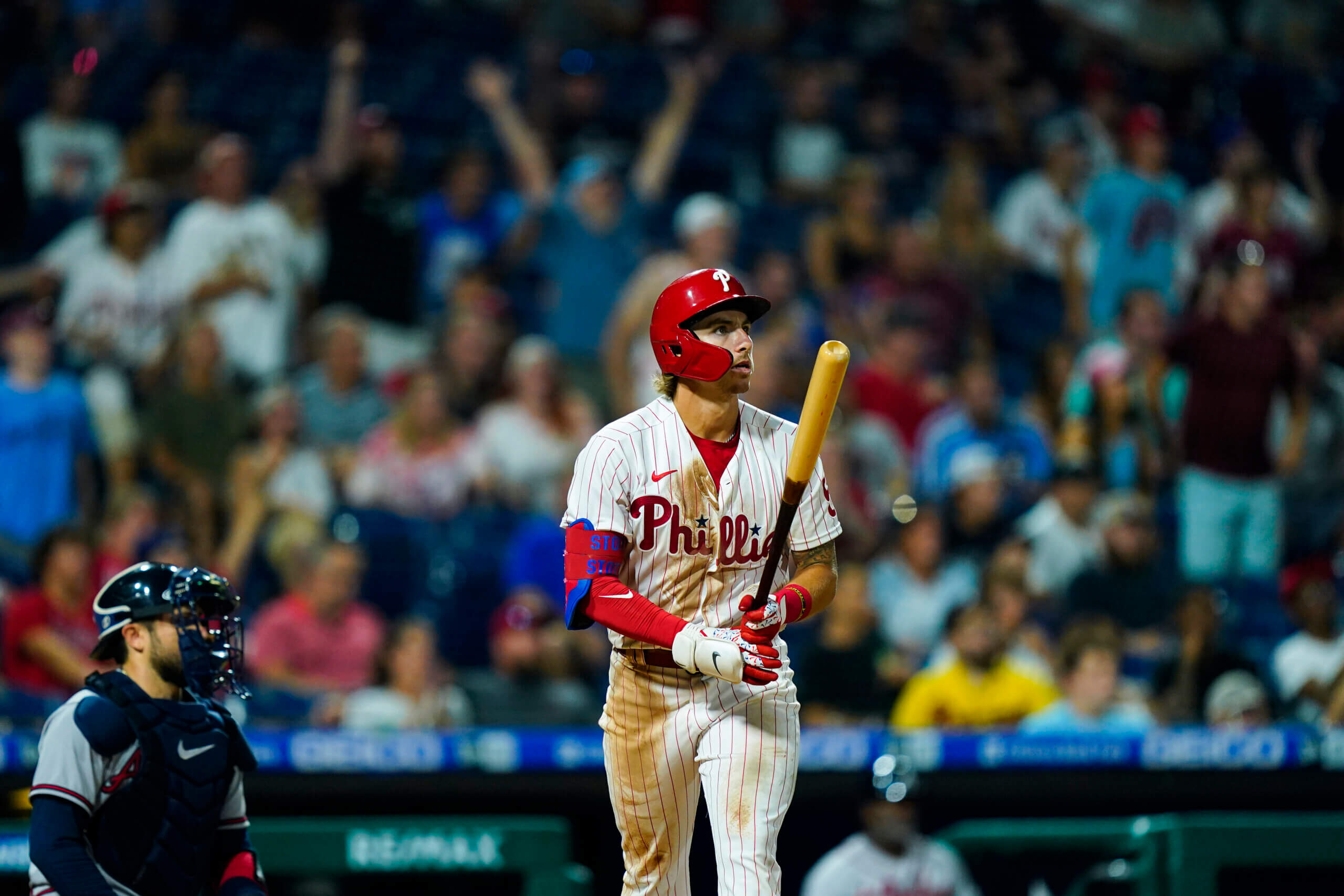 No moment seems too big for Phillies rookie Bryson Stott, including the World  Series