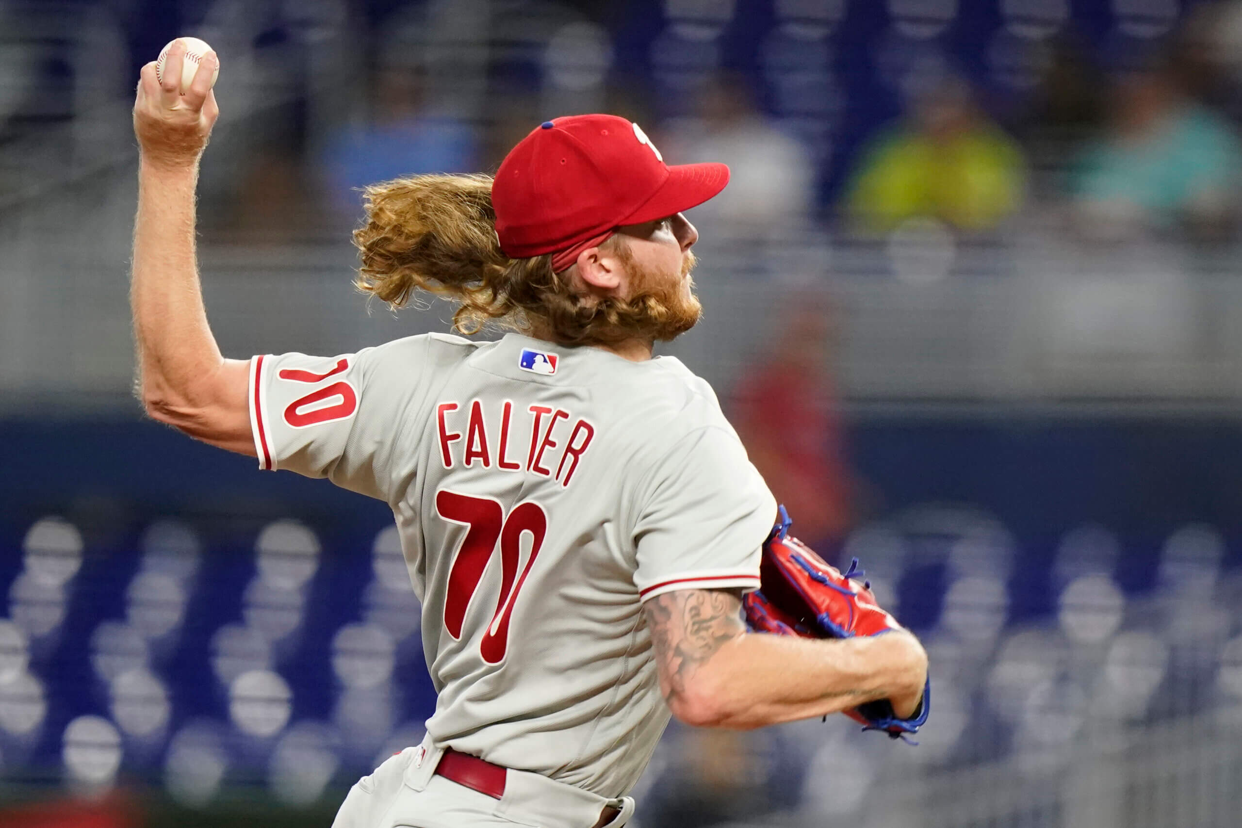 Phillies' Bailey Falter still on the roster but his role appears