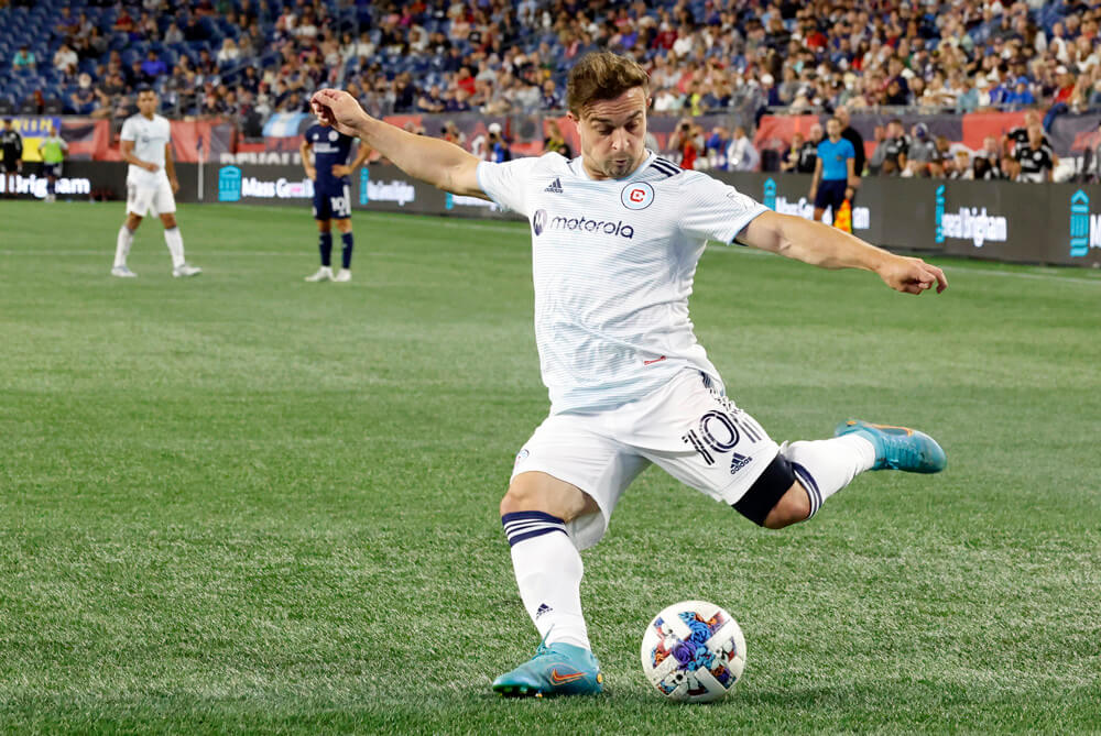 SOCCER: AUG 31 MLS – Chicago Fire at New England Revolution