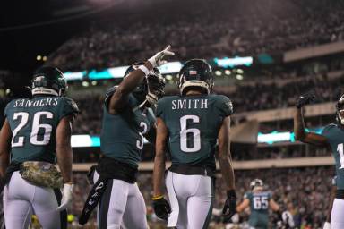 DeVonta Smith eagles