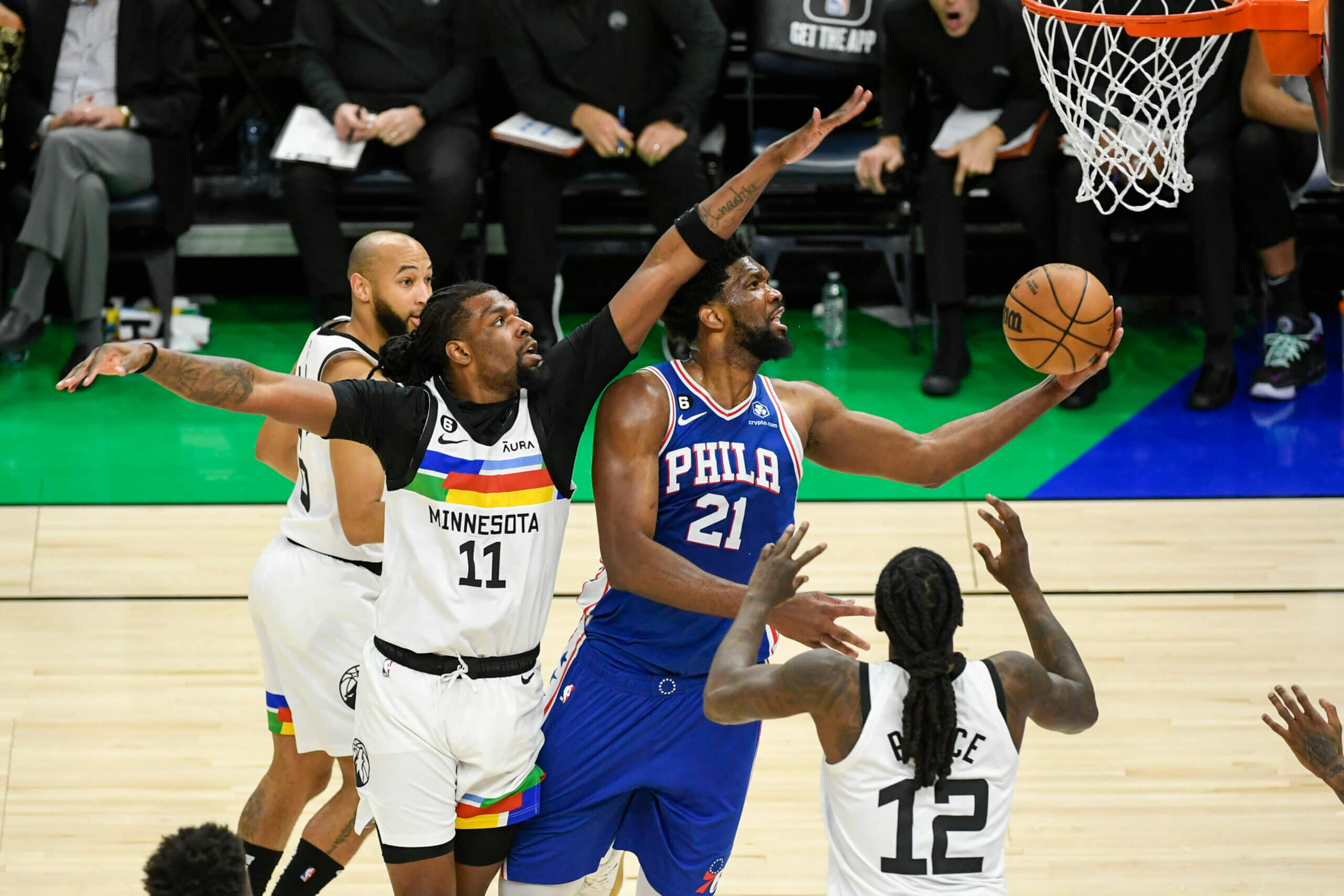 Sixers' Joel Embiid is trying to be the best player on the floor