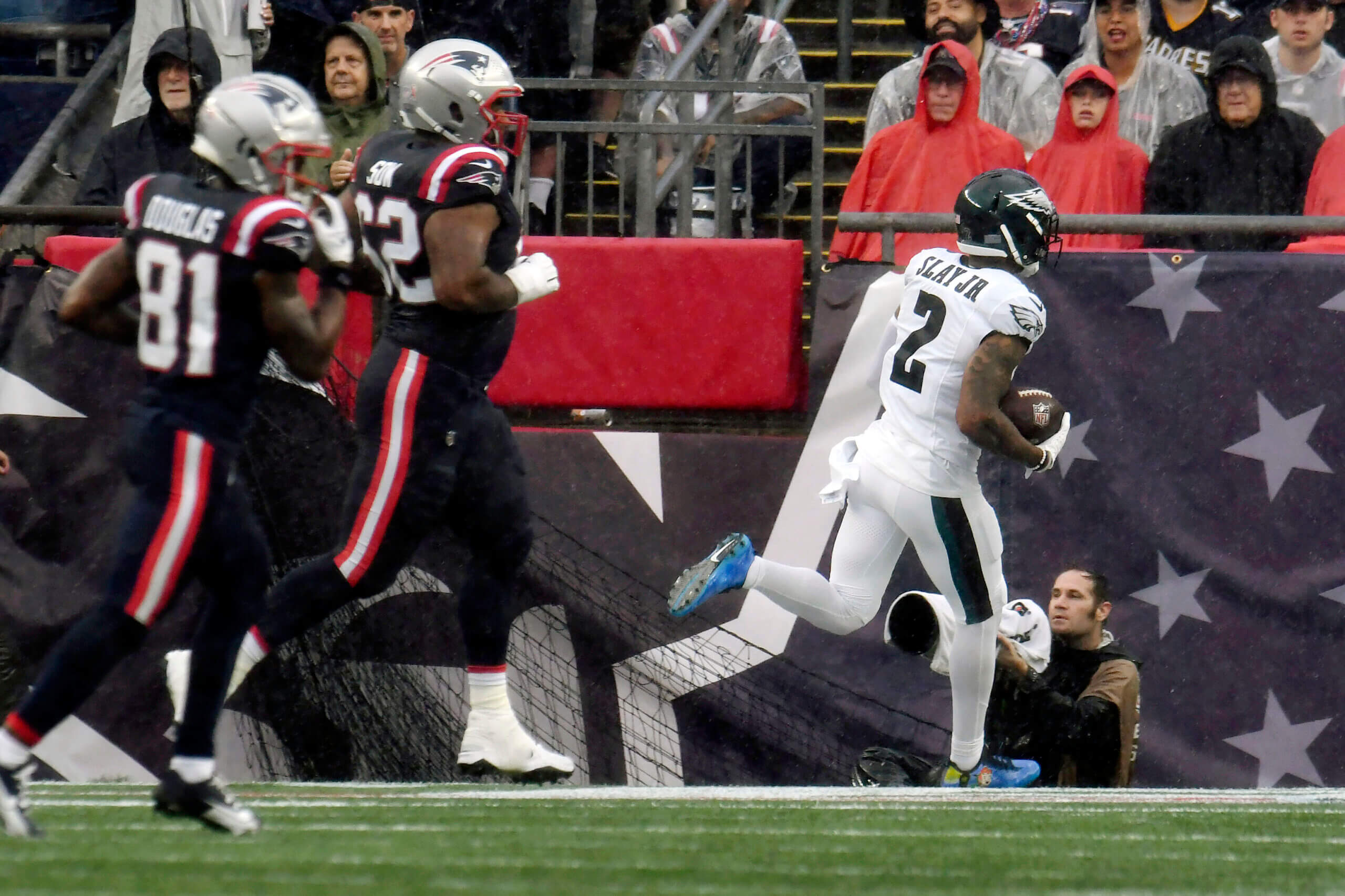 The Playoffs » Eagles vencem Patriots em duelo equilibrado da semana 1