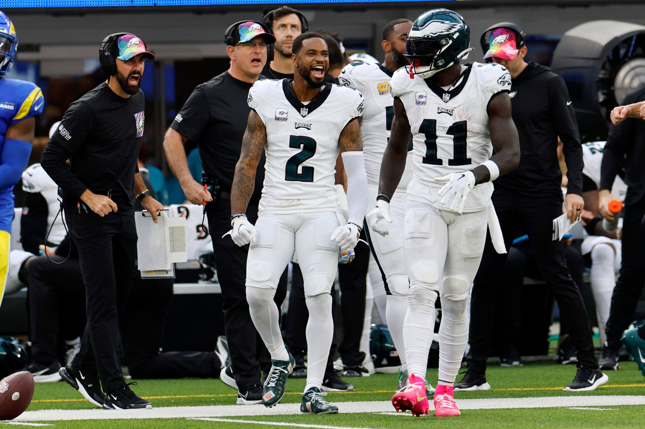 Top moments as Eagles kelly green jersey returns Sunday against Miami