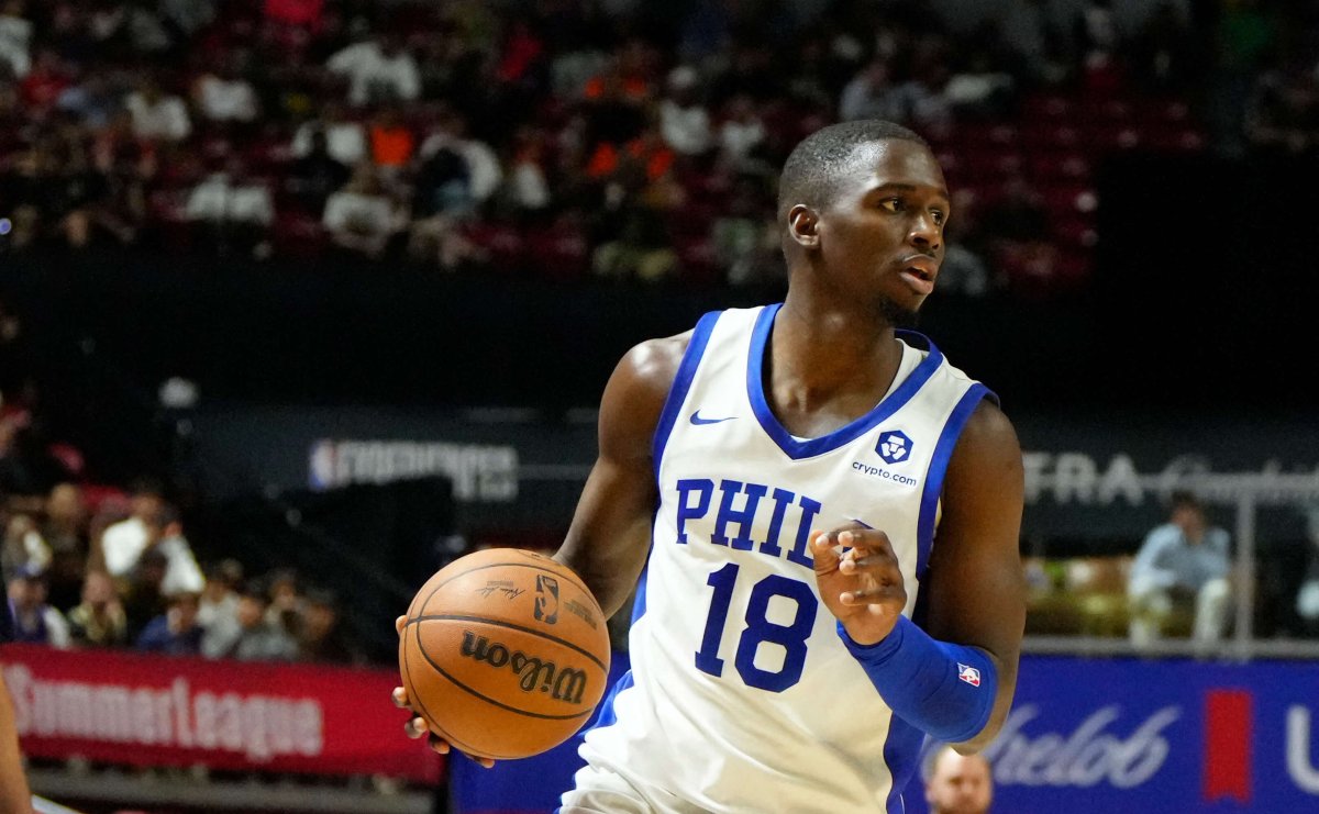 Who is Sixers two-way rookie David Jones?