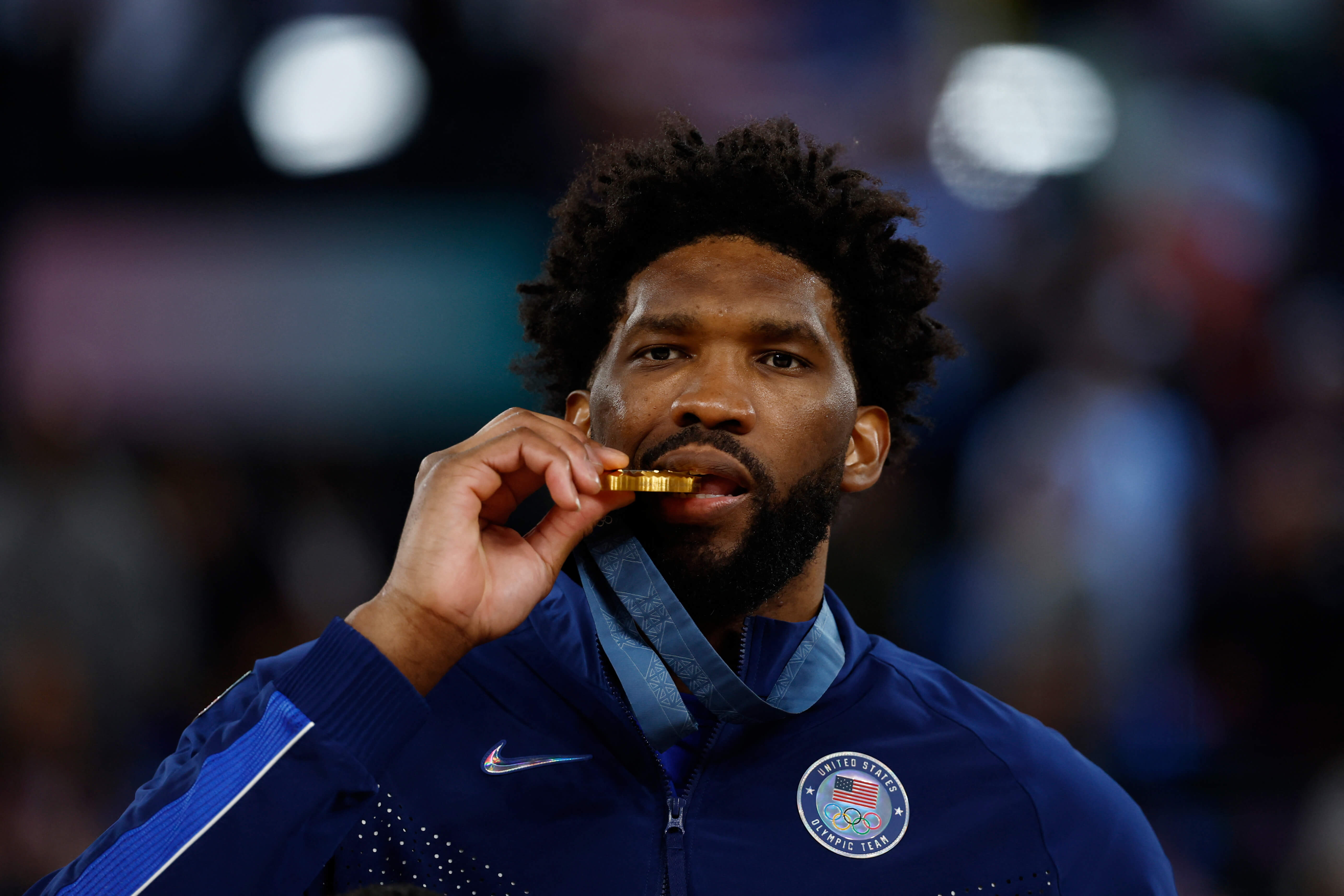 Joel Embiid the first 76er to win gold at Olympics