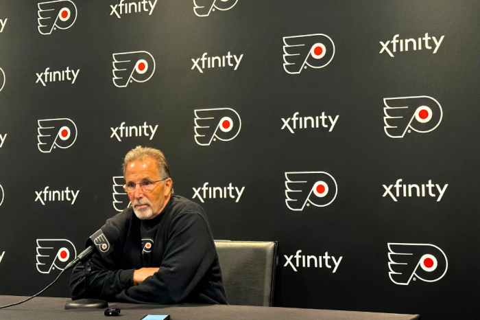 Flyers head coach John Tortarella