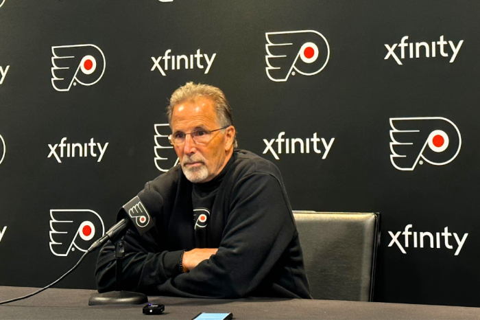 Flyers head coach John Tortarella