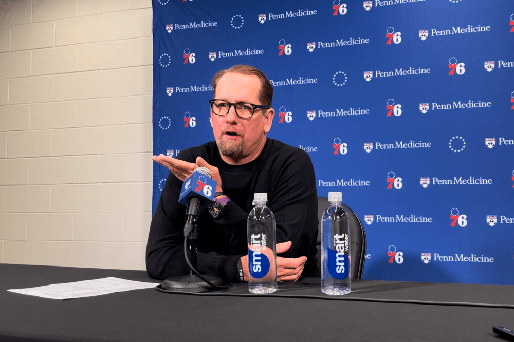 sixers 76ers Nick Nurse